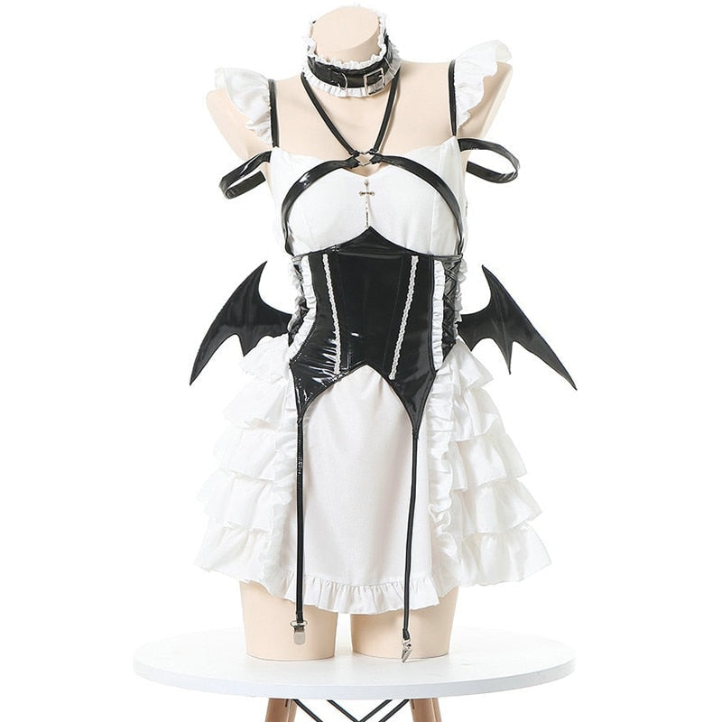 Succubus Maid Cosplay Lingerie Set Devil Costume Ddlg Shop Ddlg Playground 