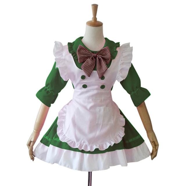 Kawaii French Maid Dress Cosplay Costume Outfit | DDLG Playground