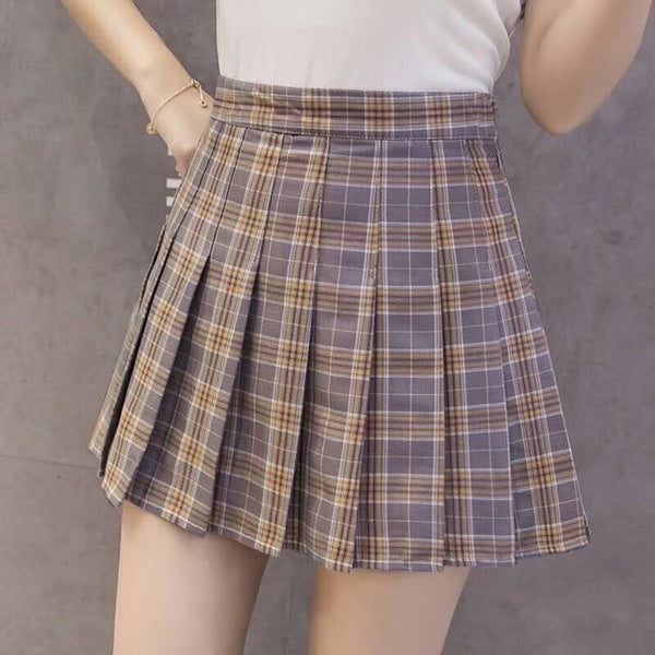 Tartan Plaid School Girl Skirt Tennis Pleated Mini | DDLG Playground