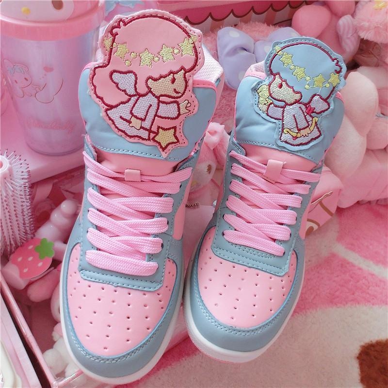 Little Twin Star Hi Top Sneaker Shoes 