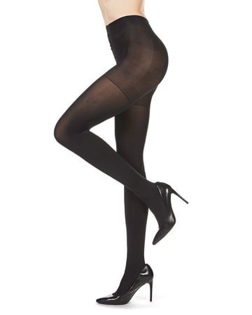 MeMoi 90 Denier Control Footless Tights MO-893 – From Head To Hose