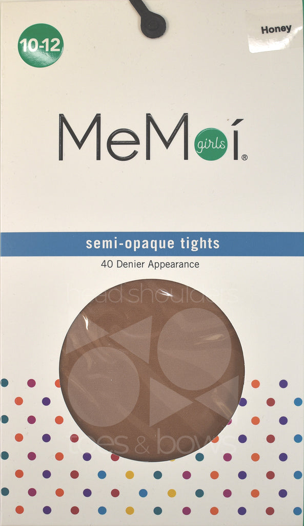 Memoi Girls / Teens Basic Sheer Tights