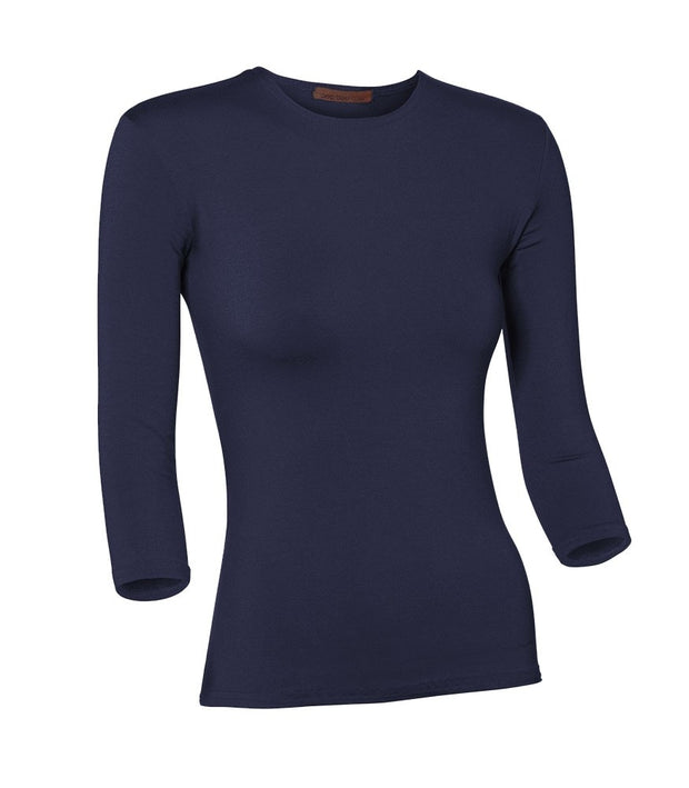 Women's 3/4 Sleeve Cotton Modal T-Shirts