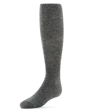 Women's MeMoi MO-325 Flat Knit Sweater Tights (Dark Gray