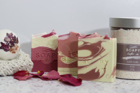 Soapy Butter Co handmade soap bath products