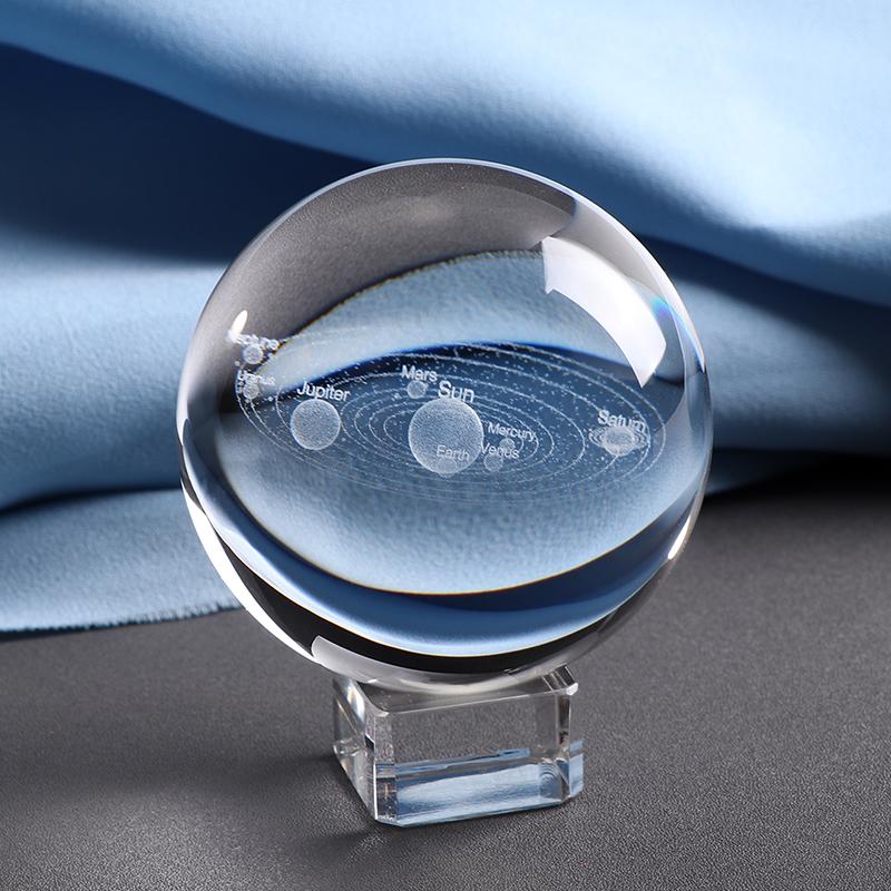 3d Solar System Crystal Ball Model For Gift Ideas Stylishgram