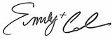 Colin & Emily Signatures