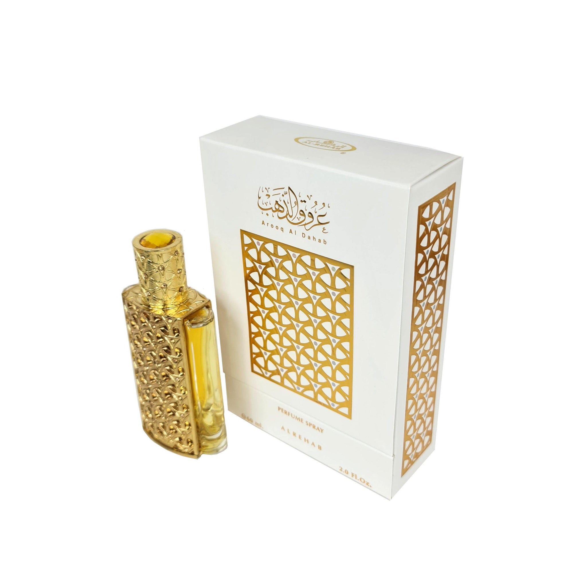 AL Rehab Arooq AL Dahab 60ML Unisex Perfume Spray EDP – Arabian ...