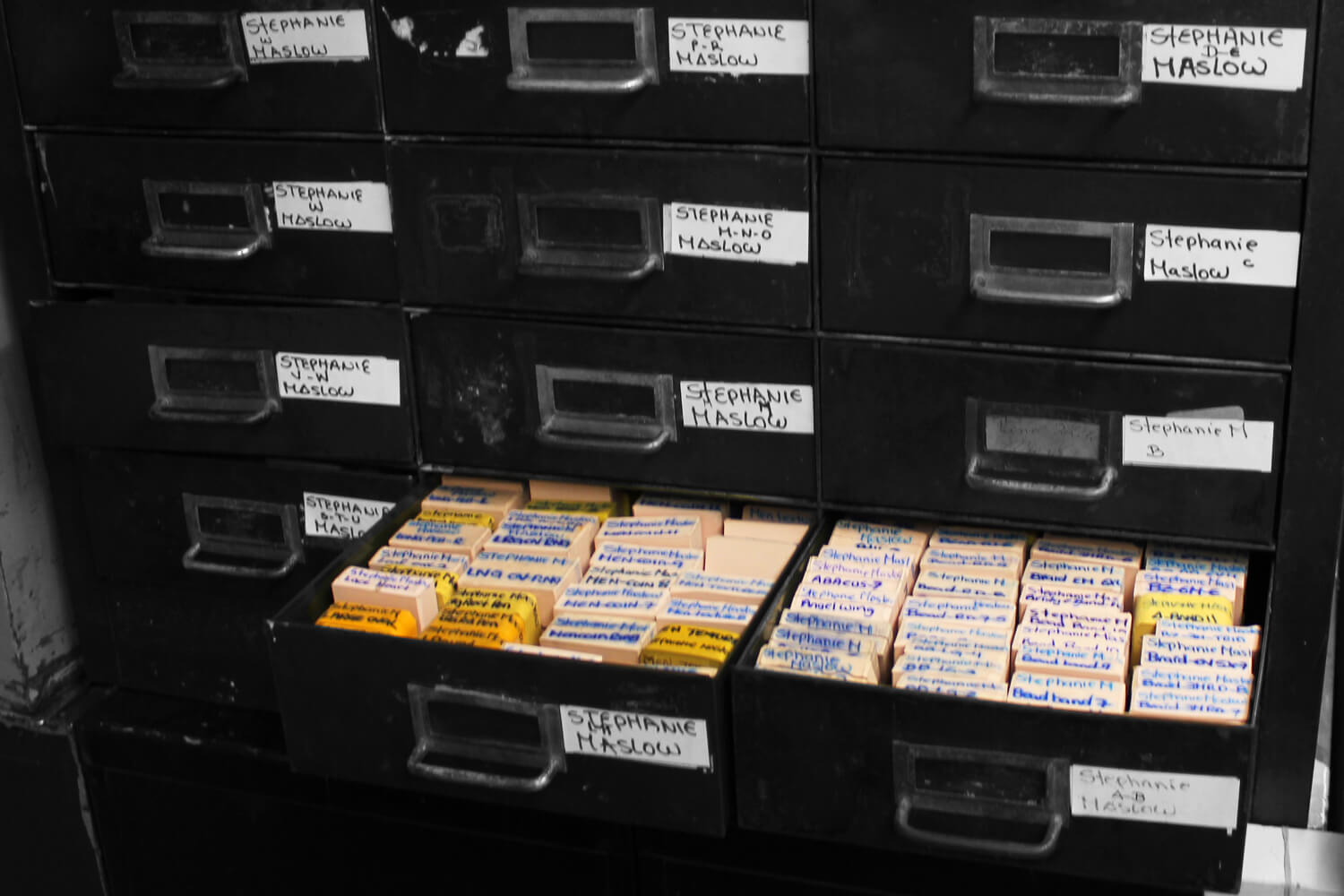 mold storage drawers