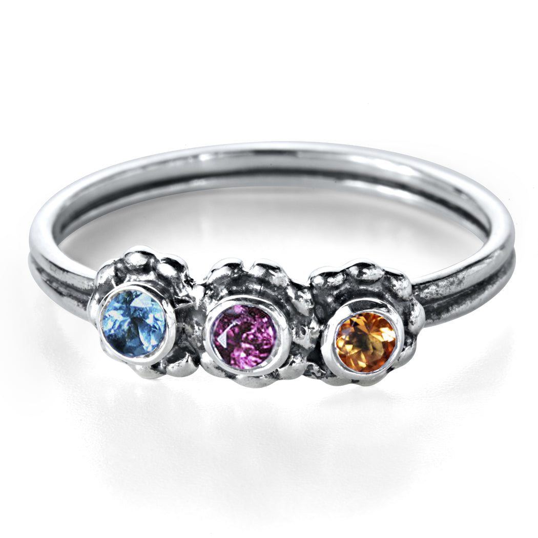 birthstone rings for mom