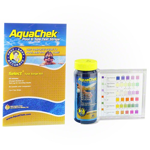 Aquachek Select 7 In Test Strip Kit 541604a — Hot Tub Warehouse 7623