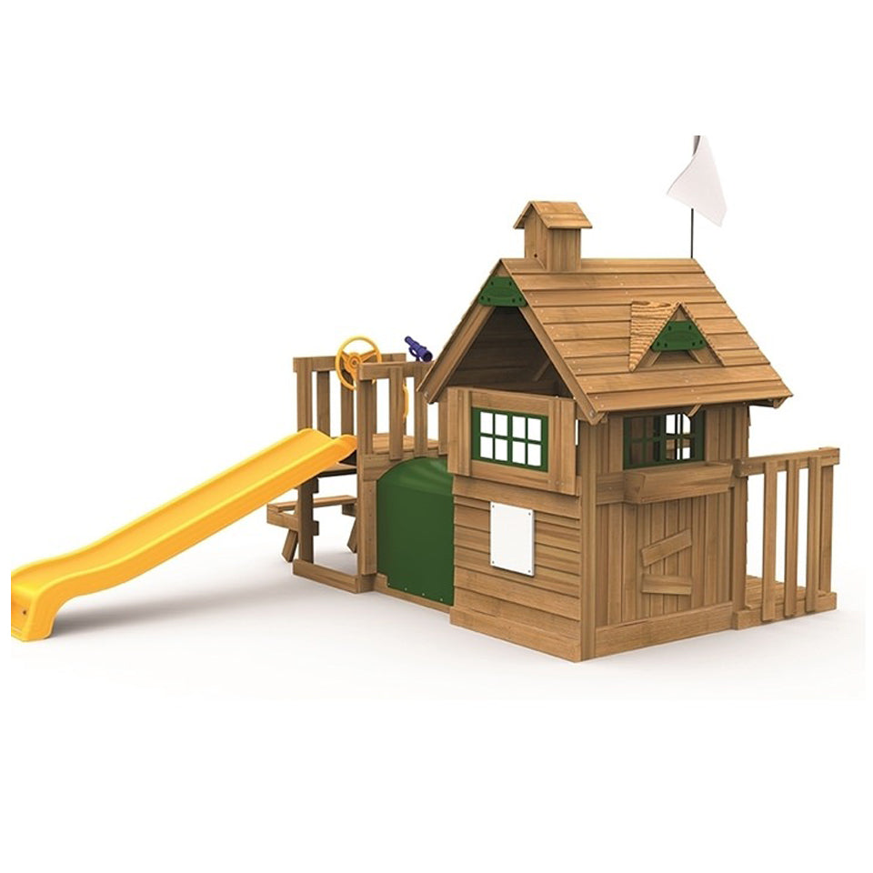 toddler playhouse and slide