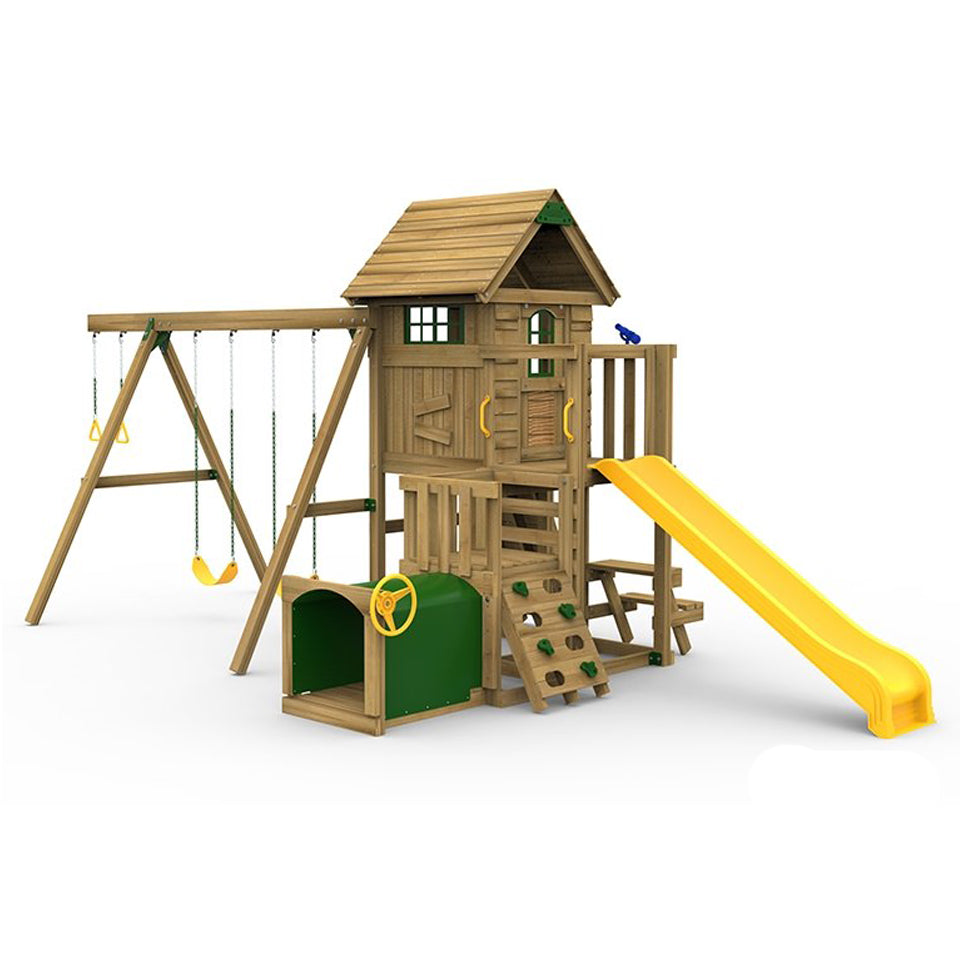 toddler playhouse with slide