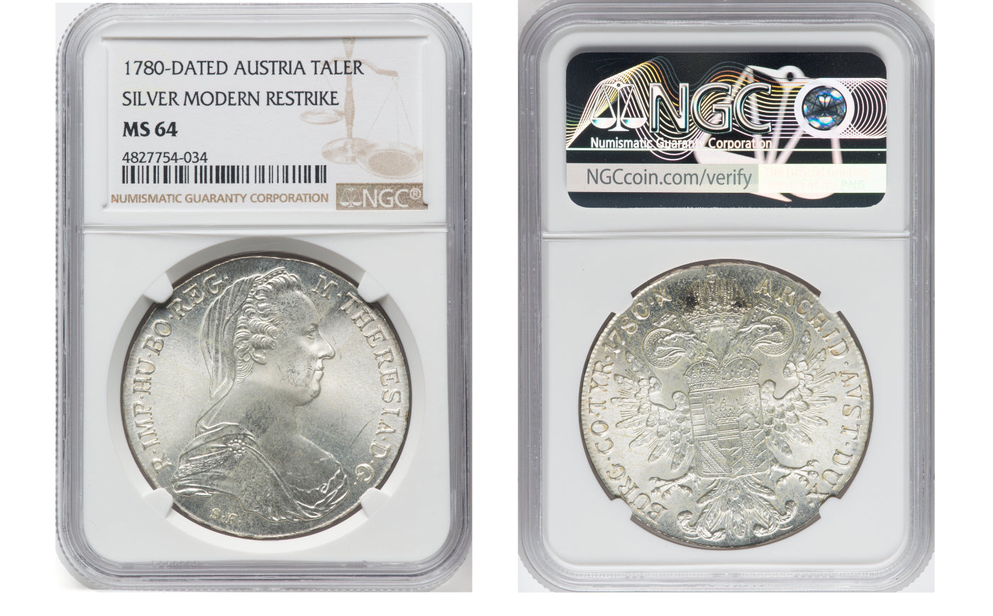 オーストリア帝国の実質的な女帝マリア・テレジアの1ターラー銀貨とは