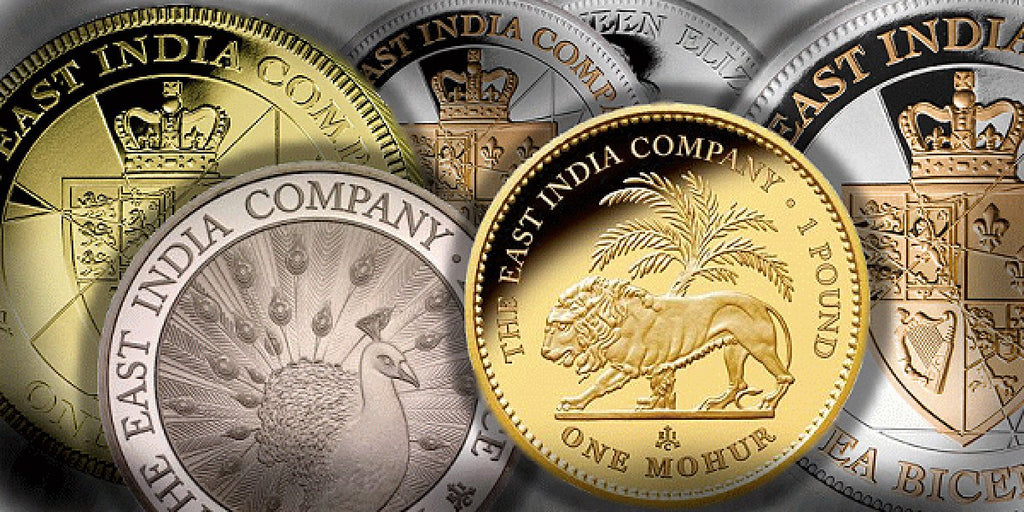東インド会社とアンティークコイン｜モハール金貨やセントヘレナと東