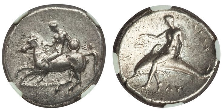 紀元前280年から272年の古代ギリシャコイン | web-flake.com