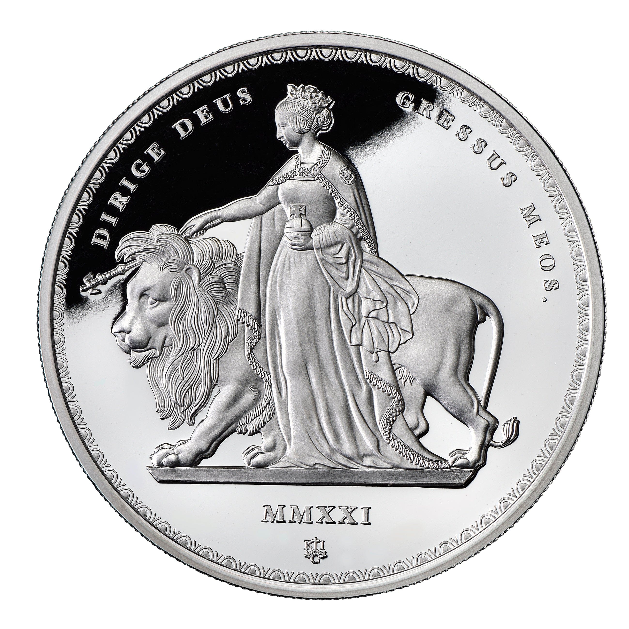 銀貨 99.9% 純銀 シルバー ウナ ライオン 銀貨 イギリス領 ブリタニア 