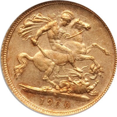 1879年 オーストラリア ソブリン金貨 ヴィクトリア女王 NGC XF45+