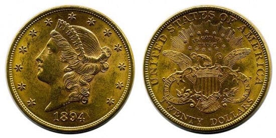 コレクショ アメリカドル 1893年 金貨 cLgqQ-m52611651996 20＄ おもちゃ・