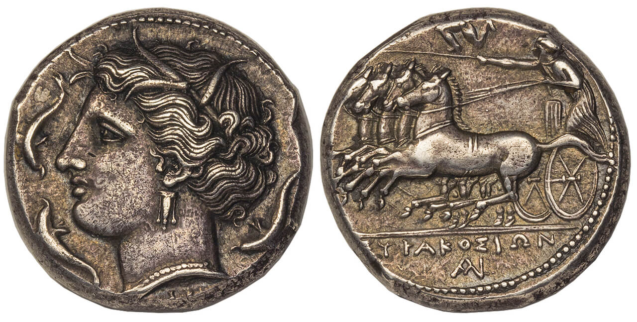 古代ギリシャ エジプト プトレマイオス2世 テトラドラクマ銀貨 