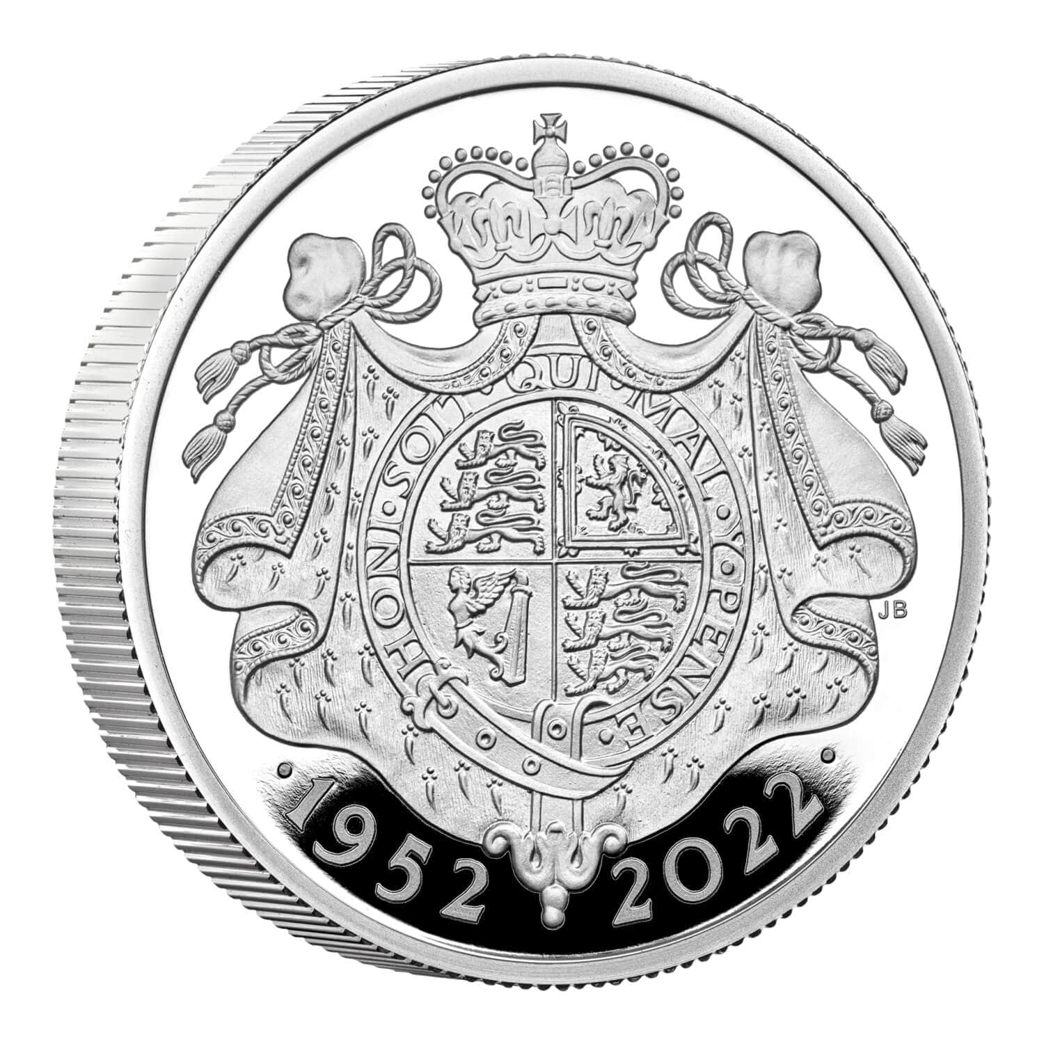 エリザベス女王在位70年プラチナジュビリー銀貨