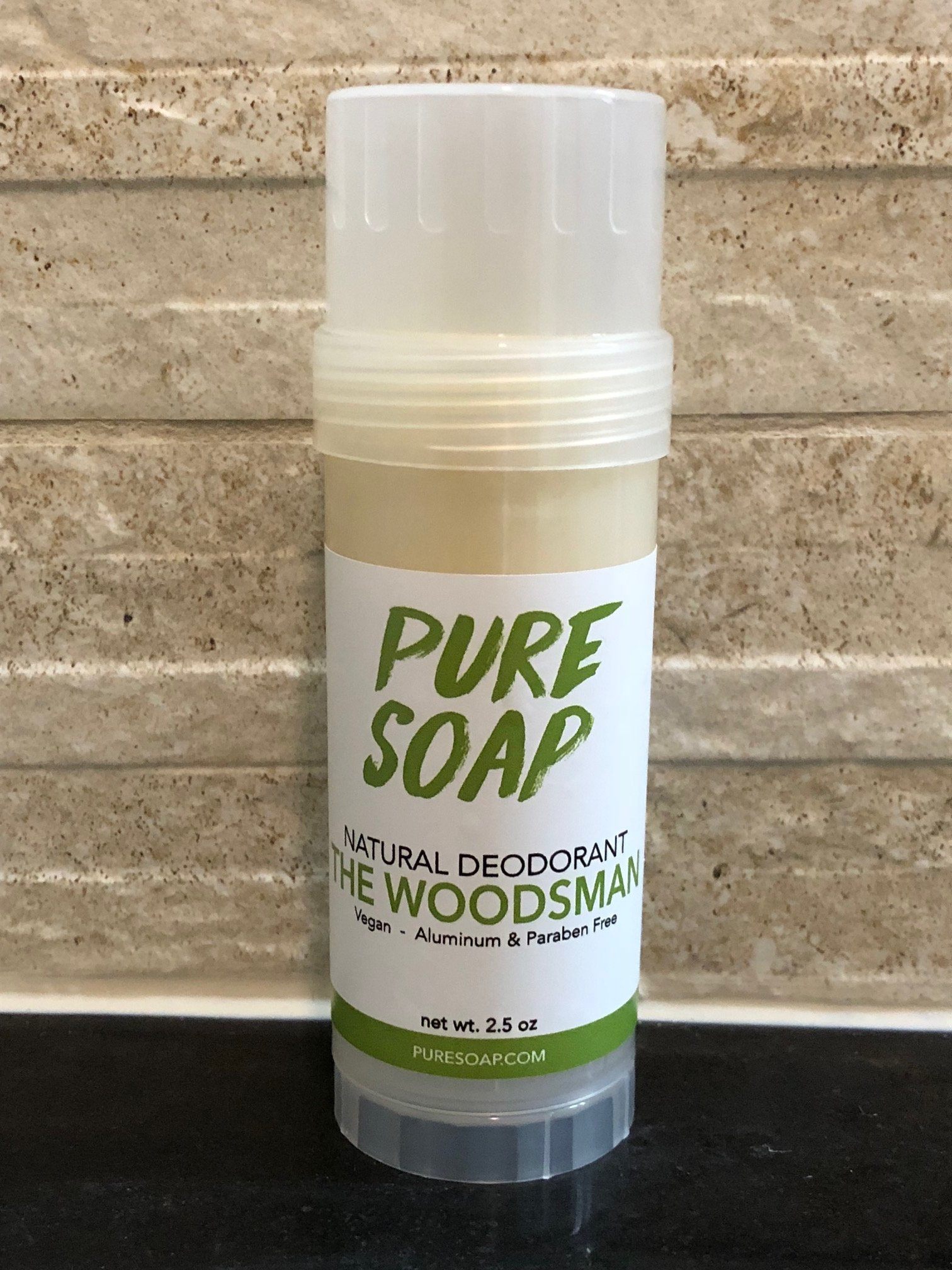 The Woodsman Natural Deodorant Stick | Pure Soap