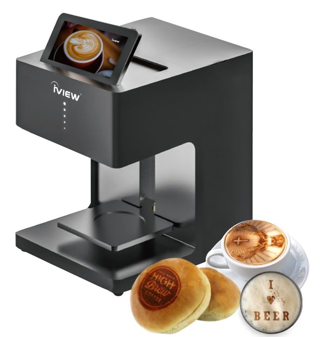 iView Picasso - Smart Latte Printer Art Industrial Food-Grade Coffee — iView US