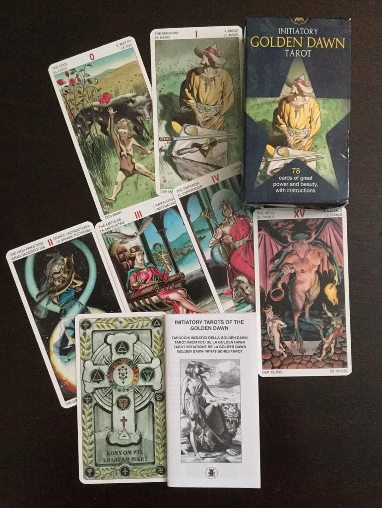 Free Initiatory Tarot of the Golden Dawn Reading and Journal - Ask the Cards