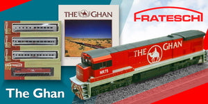 the ghan model train set