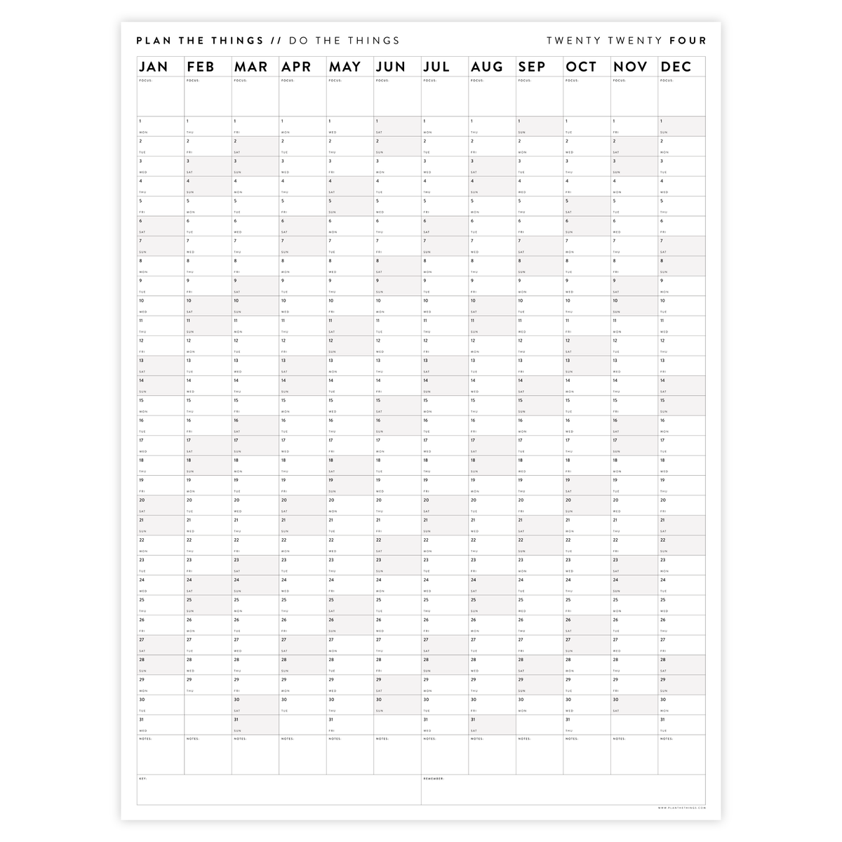 printable-vertical-2024-wall-calendar-with-gray-weekends-instant-dow-plan-the-things
