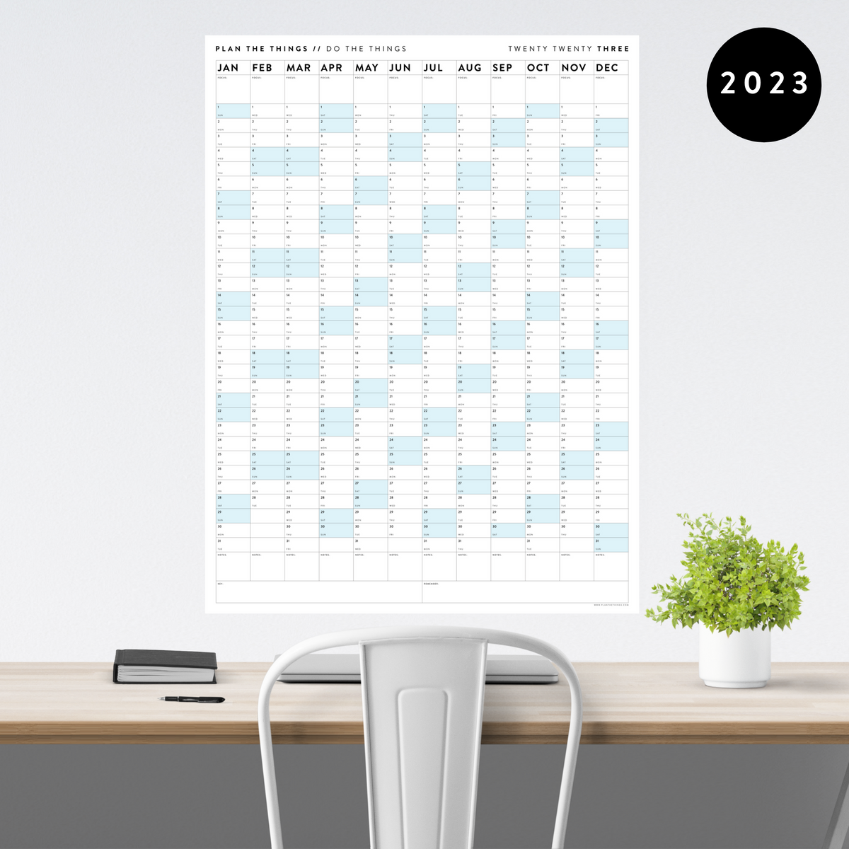 2023 Wall Calendar Printable - Printable Calendar 2023