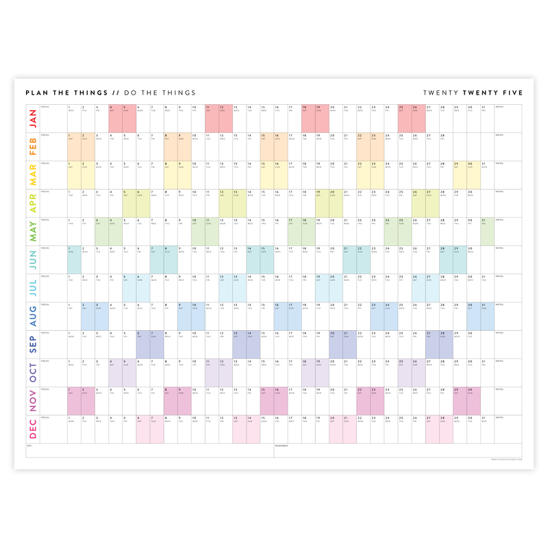 Custom 2025 Wall Calendars 