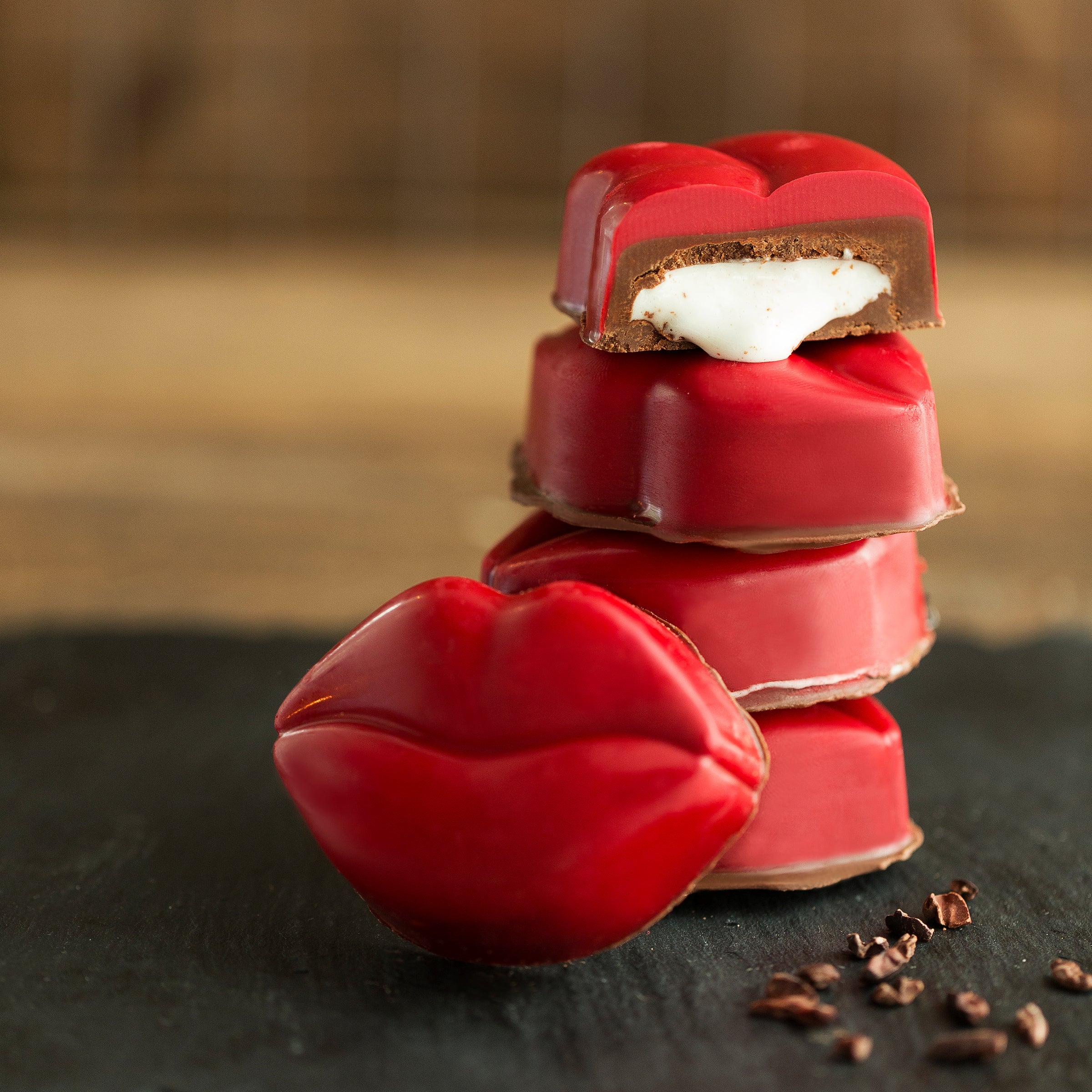 Bombom de chocolate de boca c/ marshmallow 50g – The Goodies Brasil