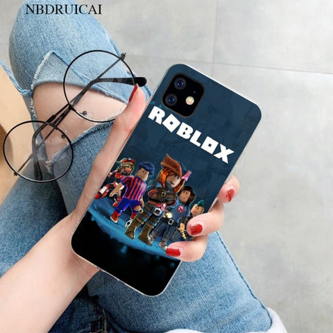 Nbdruicai Popular Game Roblox Newly Arrived Cell Phone Case For Iphone Kid S Favorite Toys And Gifts Store - roblox wallpaper game cover iphone case joincustomcase