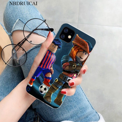 Nbdruicai Popular Game Roblox Newly Arrived Cell Phone Case For Iphone Kid S Favorite Toys And Gifts Store - roblox iphone 6s cover pop socket