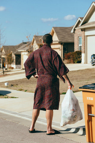 Highway Robery taking out the trash