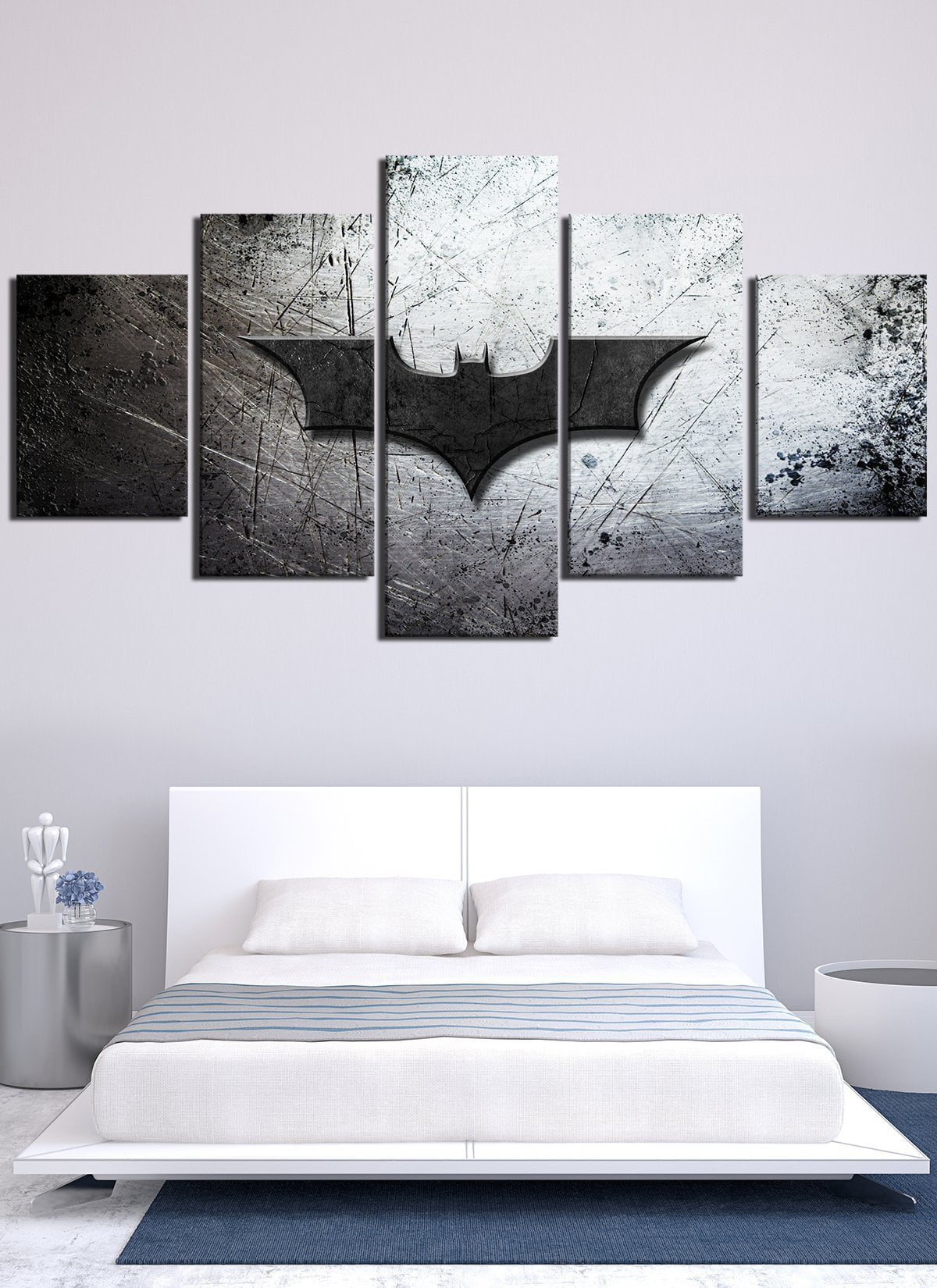 Batman Symbol Canvas Wall Art Canvas Stand Canvas Art Work