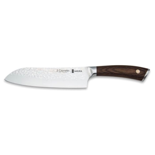 Jean Dubost Pradel 1920 White Santoku Knife