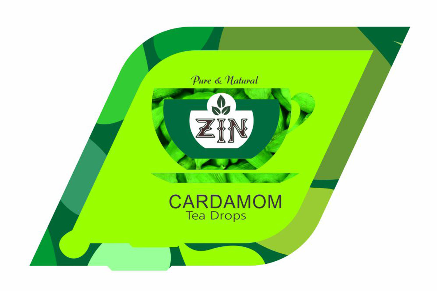 Zin Cardamom Tea Drops (5ml) - Genspice