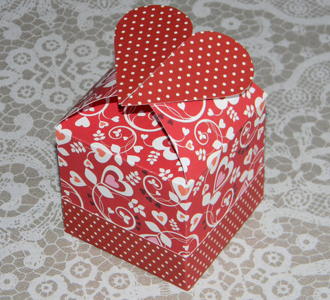 Cadeau cadeau Feuilles de papier Set De 6, Saint-Valentin Coeur Mignon  Cadeau Diy Papier d'Emballage Rouge