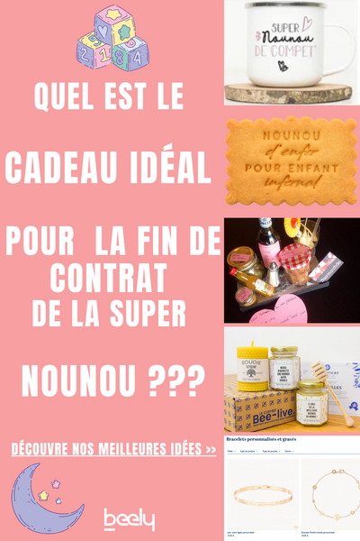 Cadeau pas cher pour nounou- cadeau personnalisé