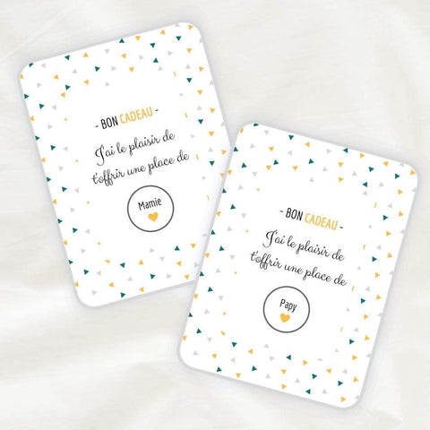 Carte à gratter Annonce Baptême marraine personnalisable - A partir de 7€