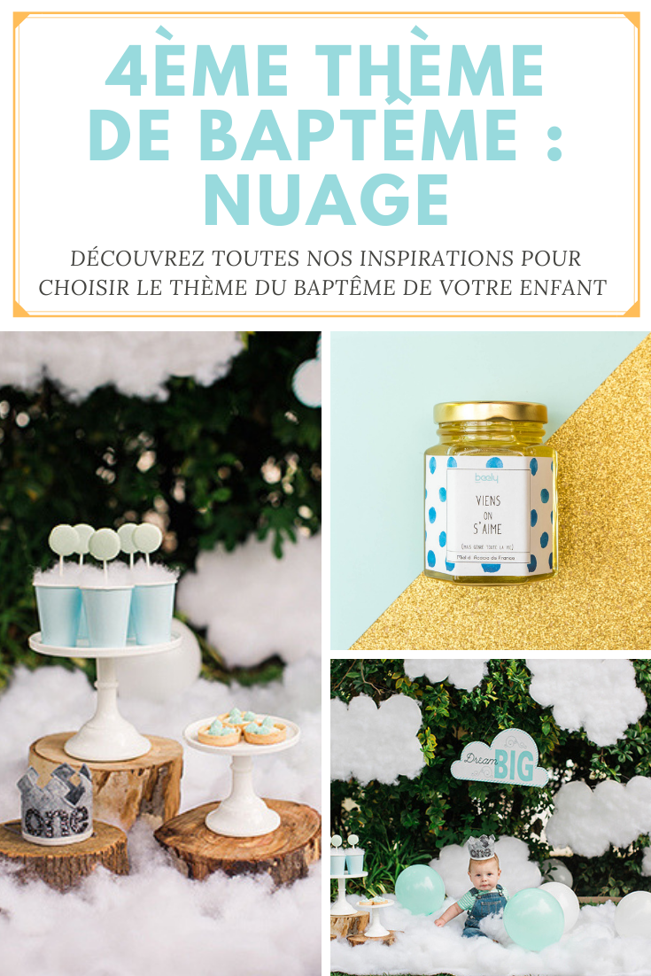 theme bapteme nuage