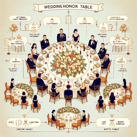 version familiale de la table d’honneur