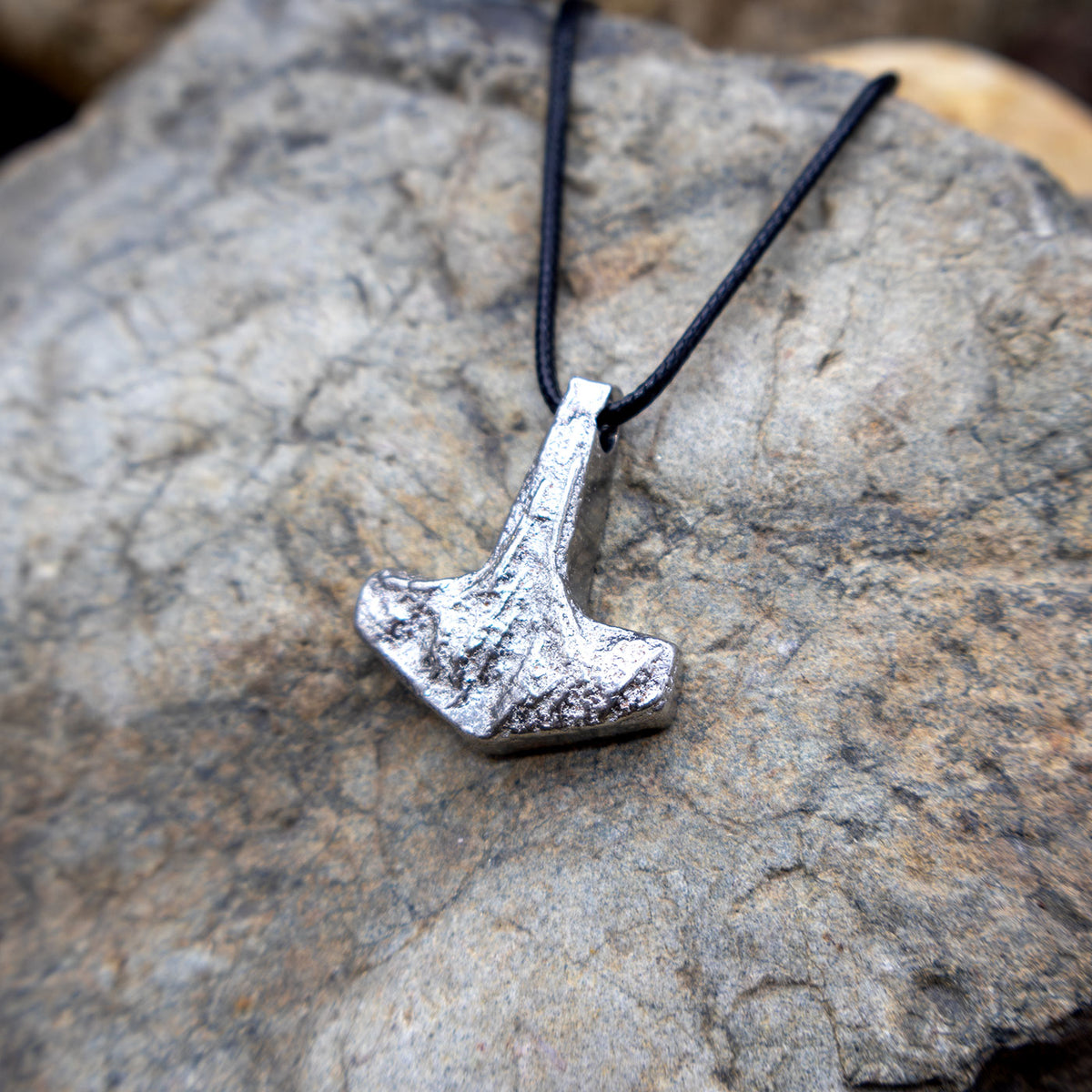 Pewter Mjölnir Pendant