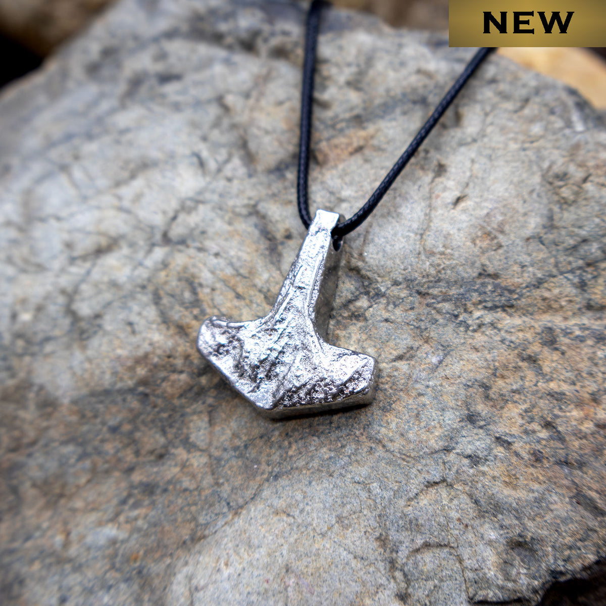 Pewter Mjölnir Pendant