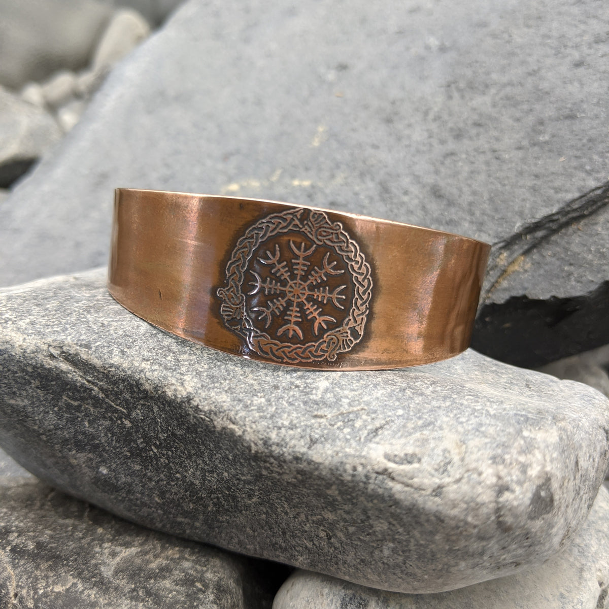 Helm of Awe Cuff- Copper