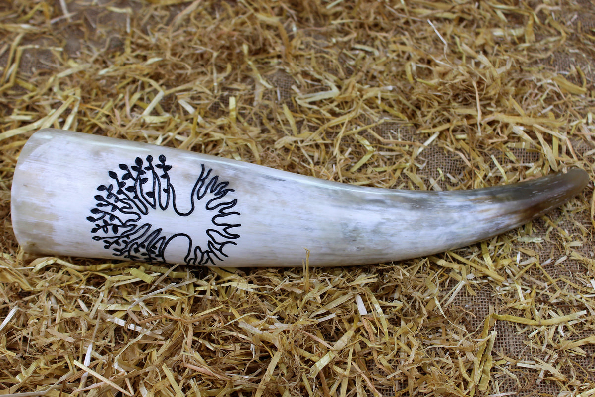 Yggdrasil drinking horn