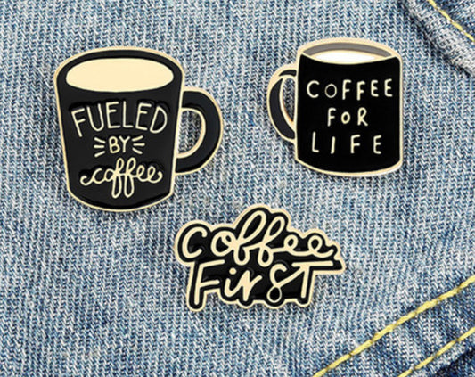 Women Who Roast Enamel Pin — Goldie's Coffee Roasters