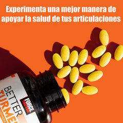 Force Factor Turmeric (Curcuma) 1600mg, 120 tabletas. CR Suplementos Costa Rica